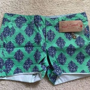 Printed Jean Shorts - NEVER WORN -